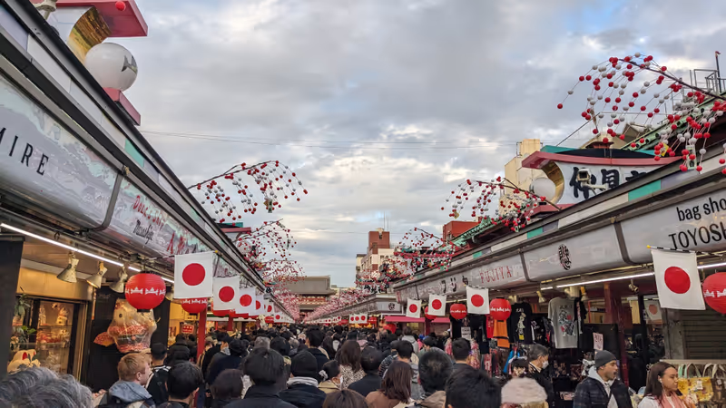 Tokyo Private Tour - Nakamise Dori Street