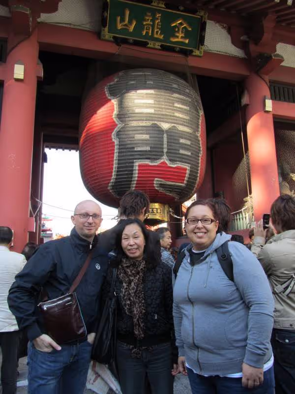 Kanagawa Private Tour - Thunder gate in Sensouji, Asakusa