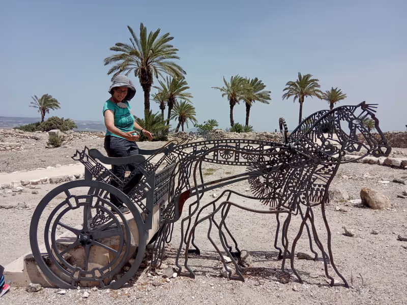 Caesarea Private Tour - Royal chariot at Meggido