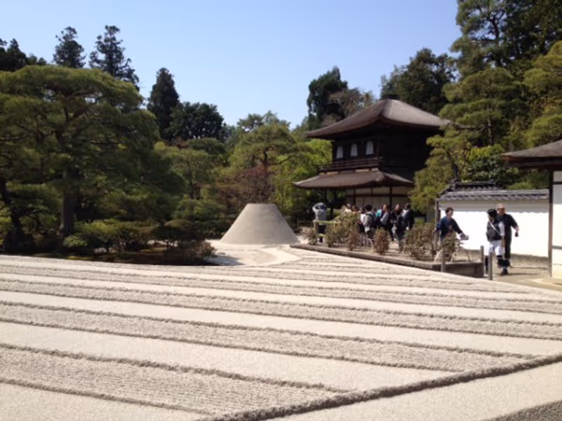 Osaka Private Tour - Foto de "Ginsha-Dan".. Jardin precioso de "Ginkaku-Ji".