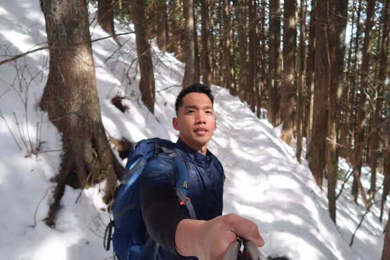 Saitama Private Tour - This was taken last March 9, 2024 heading towards the peak of Mt. Otake