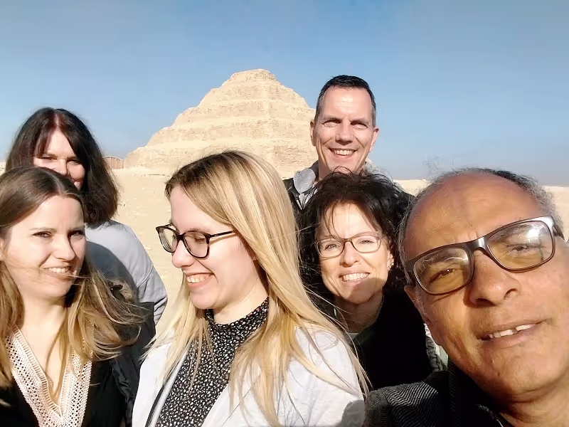 Cairo Private Tour - Step Pyramid in Saqqara