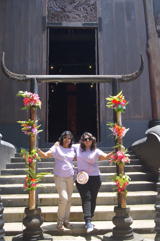 Chiang Mai Private Tour - At Black House Museum in Chiang Rai.