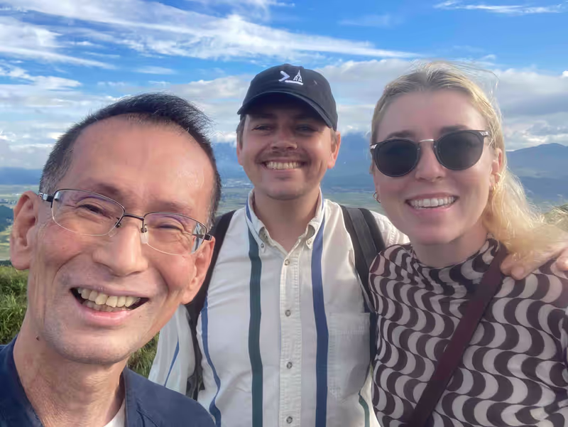 Fukuoka Private Tour - On the Aso–Kuju National Park tour tour.　