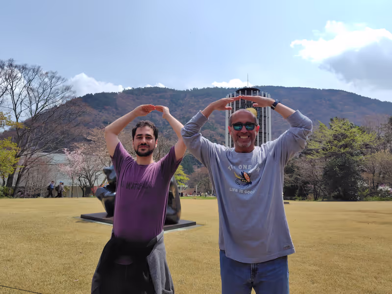 Shizuoka Private Tour - Pose of Mt. Fuji!