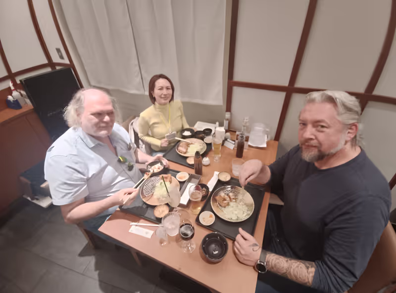 Chiba Private Tour - Enjoy Tonkatsu with Norway guys