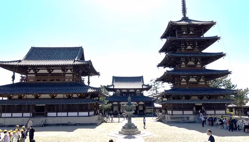 Osaka Private Tour - Horyuji Temple in Ikaruga,Narara