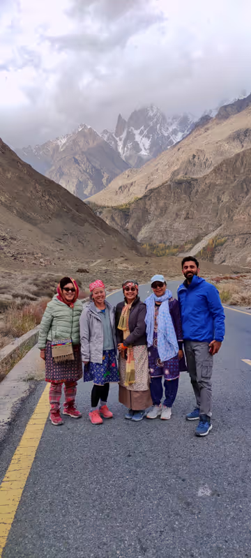 Islamabad Private Tour - Guest from Malaysia and Hongkong at karakoram Highway