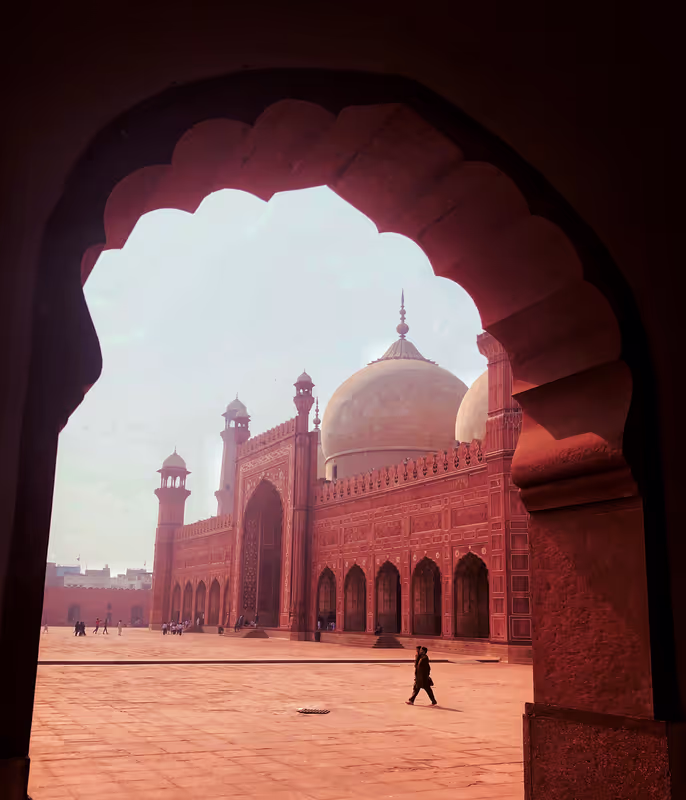 Islamabad Private Tour - A Mughal era mosque at Lahore