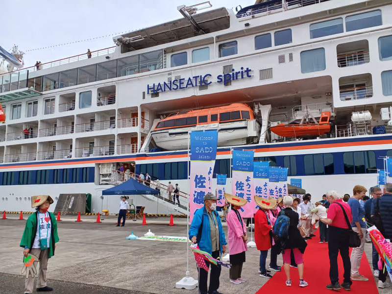 Niigata Private Tour - Cruise ships visit Niigata and Sado