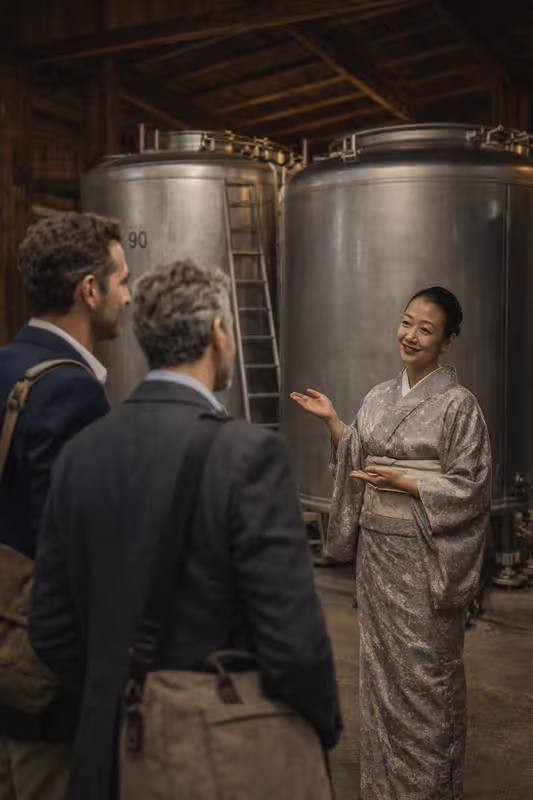 Tokyo Private Tour - Guiding guests in French