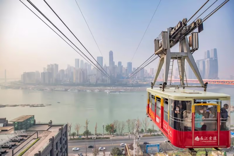 Chongqing Private Tour - yangtse cableway