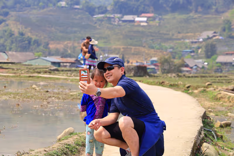 Hanoi Private Tour - Lao chai village in Sapa landscape