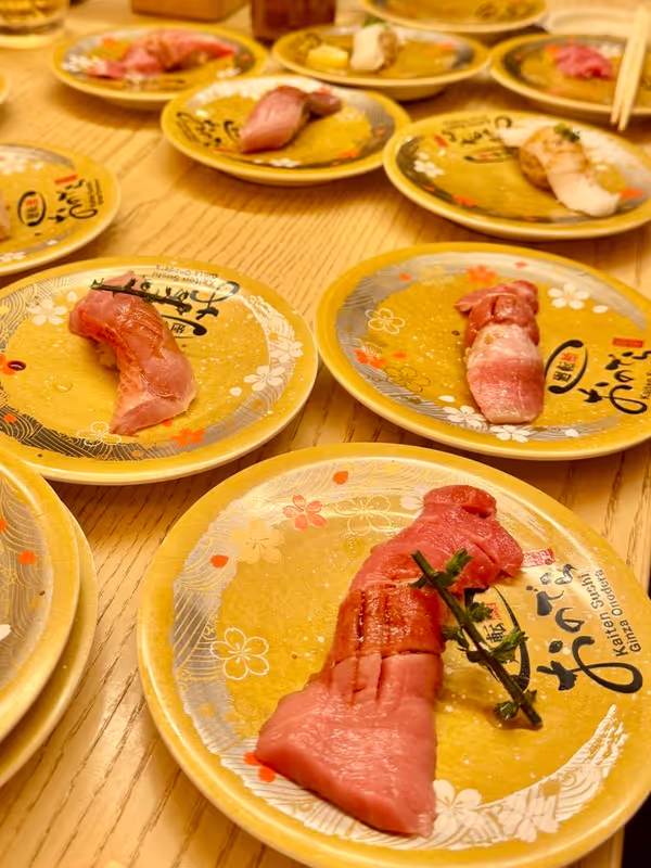 Osaka Private Tour - Conveyor belt Sushi