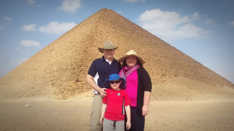 Cairo Private Tour - At the red pyramid 
