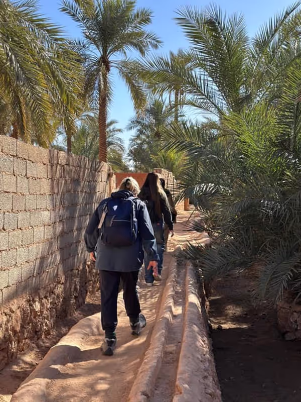 Ghardaia Private Tour - Exploring a hidden path through a palm grove, Adventure awaits ! 