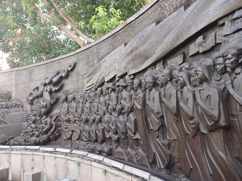 Ho Chi Minh Private Tour - a historial monument, but still plays a part of every-day life