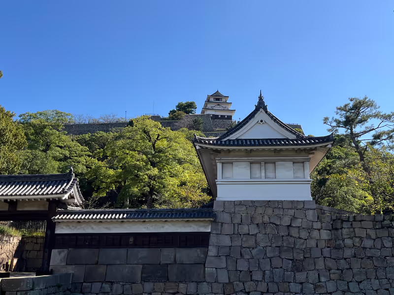 Kagawa Private Tour - Marugame Castle — famous for its stone walls, celebrated as the tallest and most beautiful in Japan