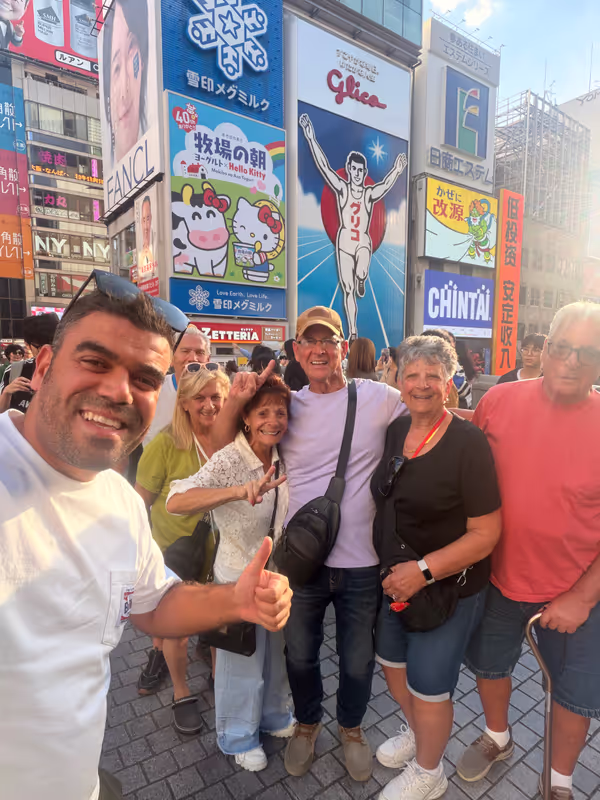 Kobe Private Tour - with my guest from USA cruise osaka