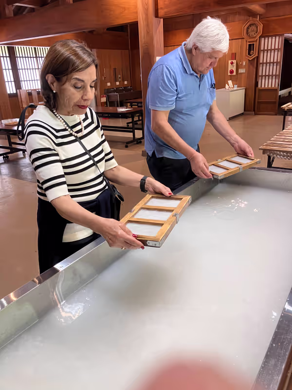 Toyama Private Tour - Washi Paper Making