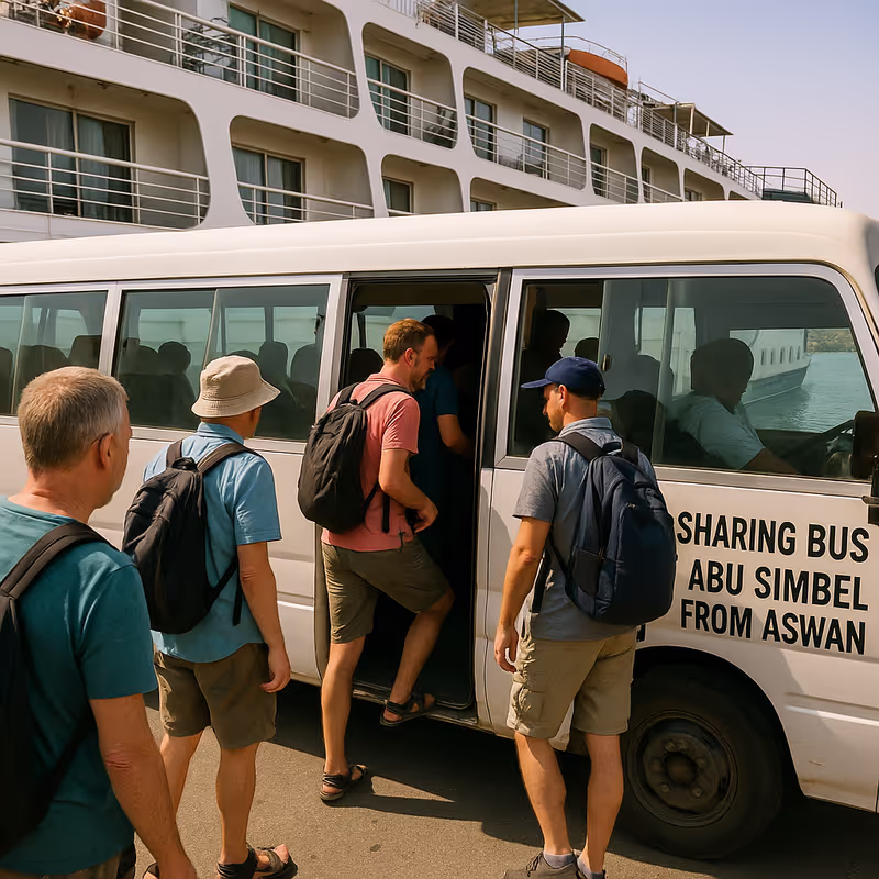 Aswan Private Tour - Sharing bus to Abu Simbel