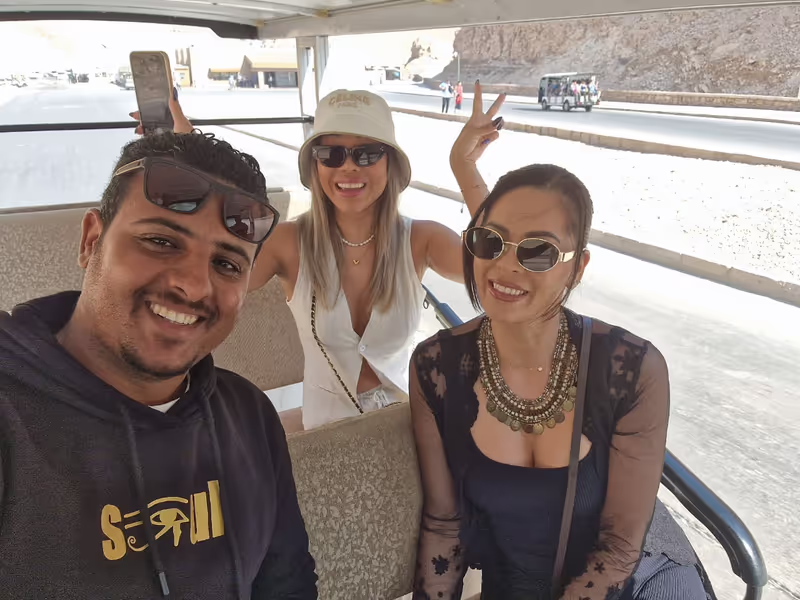 Luxor Private Tour - At The Valley of The Kings With USA Clients 