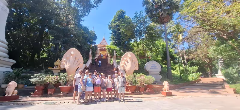 Phnom Penh Private Tour - So great view of Wat Phnom