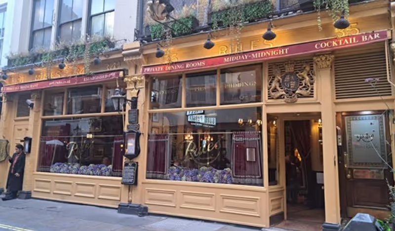 London Private Tour - Restaurant Rules