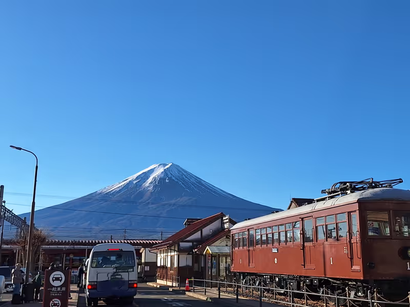 Yamanashi Private Tour - Mount Fuji from Kawaguchiko Station