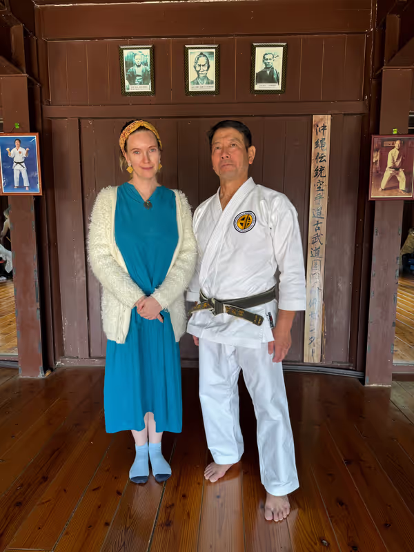 Okinawa Main Island Private Tour - Karate teacher, you can book a karate class