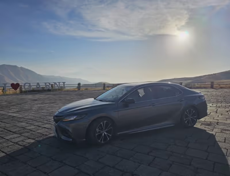 Yerevan Private Tour - My car's photo In GARNI