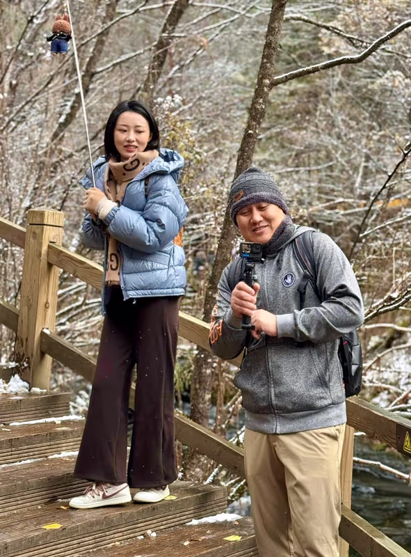 Chengdu Private Tour - At Jiuzhaigou Valley