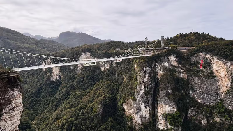 Hunan Private Tour - Zhangjiajie Grand Canyon Glass Bridge