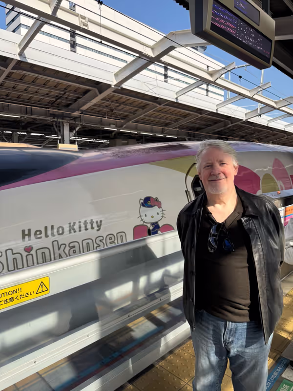 Hyogo Private Tour - Hello Kitty Shinkansen "Bullet Train" which will be finishing in the spring of 2026. 