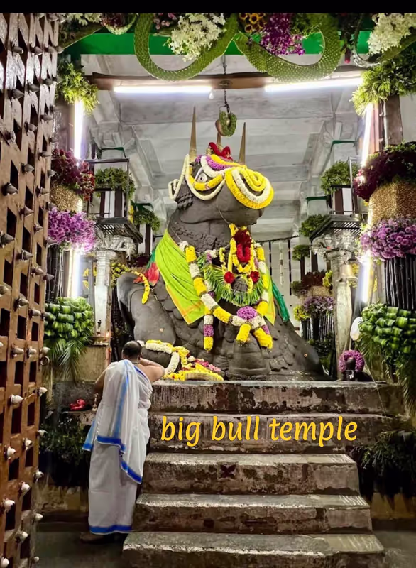 Bangalore Private Tour - Big bull temple 
