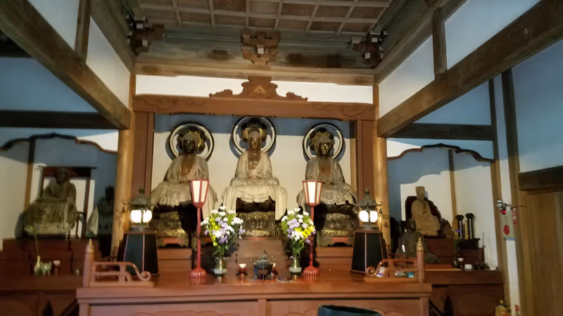 Kamakura Private Tour - Triad statues
