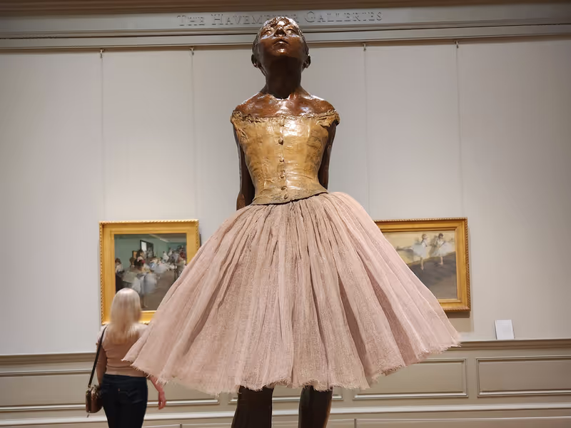 New York Private Tour - The Little Fourteen-Year-Old Dancer by Edgar Degas