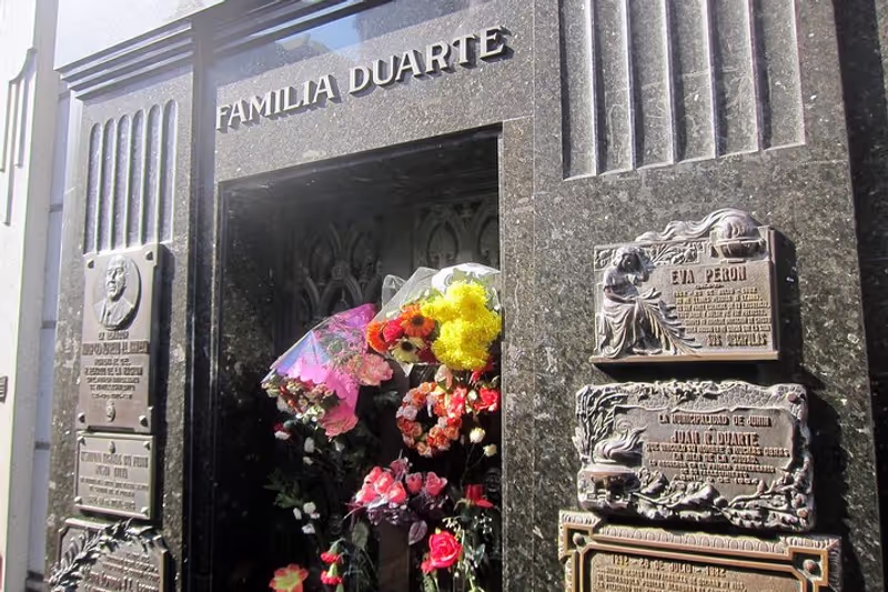 Buenos Aires Private Tour - Evita´s mausoleum