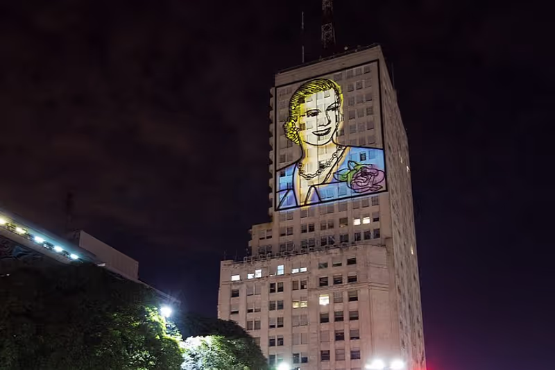 Buenos Aires Private Tour - Evita´s at night