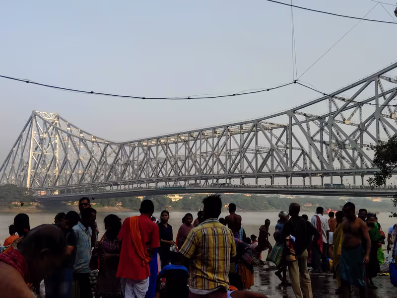 Kolkata Private Tour - Howrah Bridge