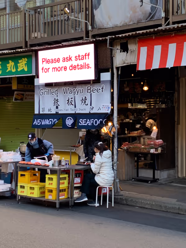 Tokyo Private Tour - Tsukiji Wholesale Market