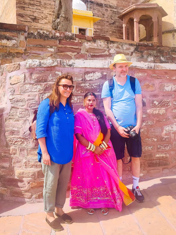 Delhi Private Tour - With Our Happy Guest