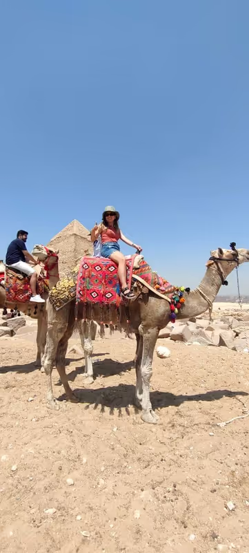 Cairo Private Tour - Camels by the Pyramids