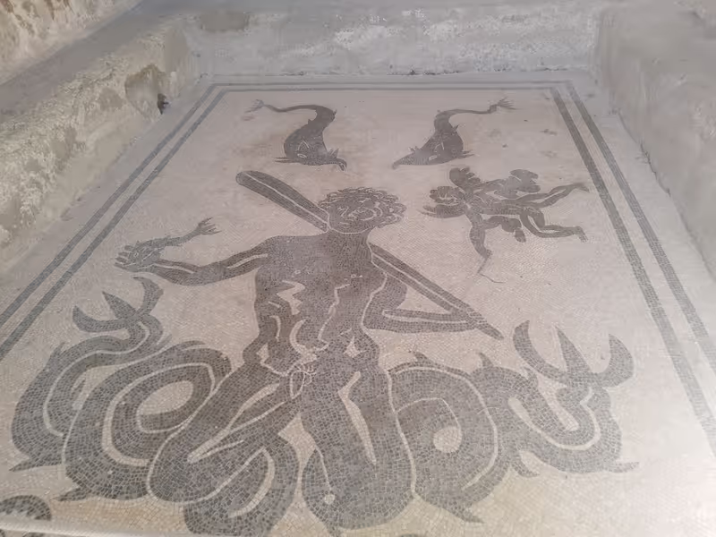 Herculaneum Private Tour - Female thermal bath: the triton.