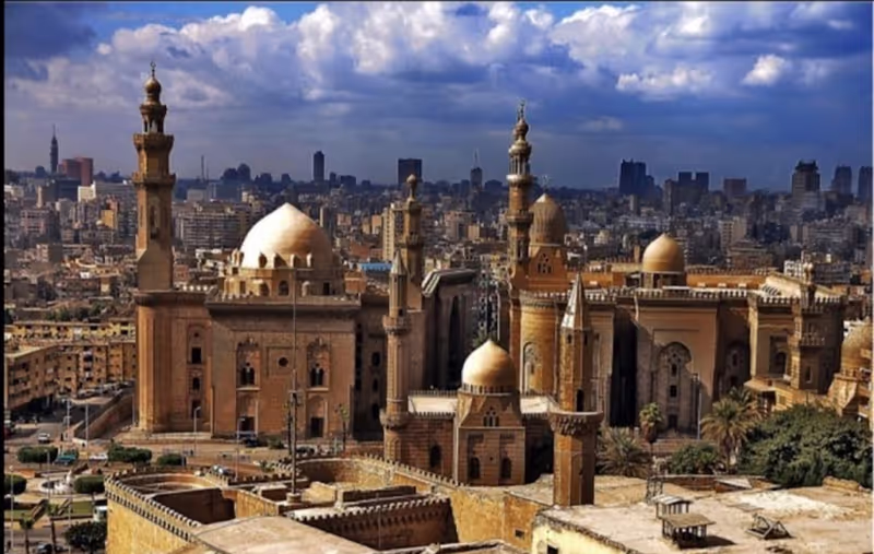 Cairo Private Tour - islamic mosques you can see from the citadel