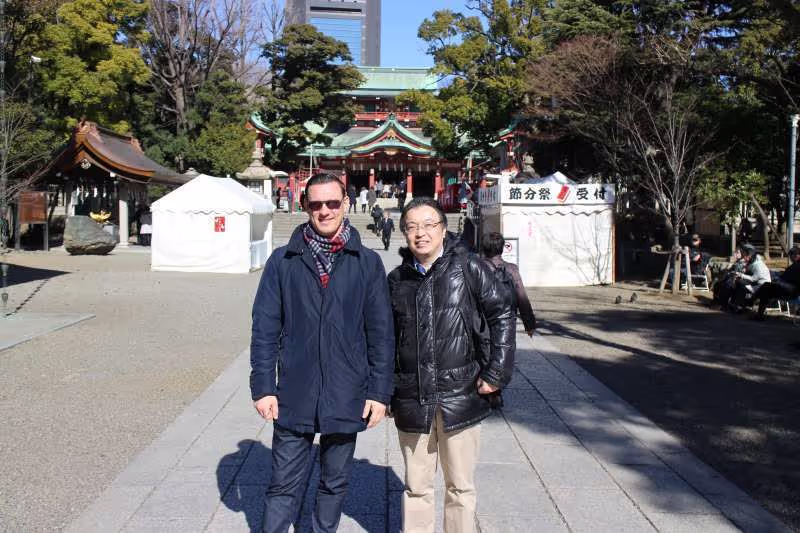 Tokyo Private Tour - Tomioka Hachimangu Shrine is quite popular among foreign visitors.