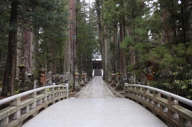 Wakayama Private Tour - Okuknoin Bridge
