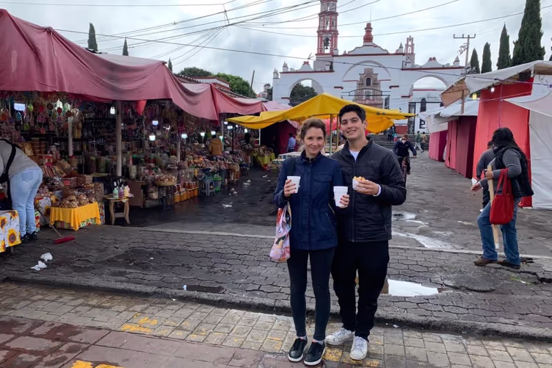 Mexico City Private Tour - Amecameca Town in Mexico.