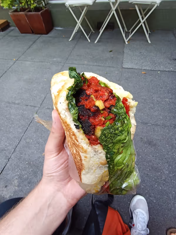 Mexico City Private Tour - Vegan Torta.