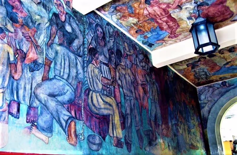 Mexico City Private Tour - Market Painting.